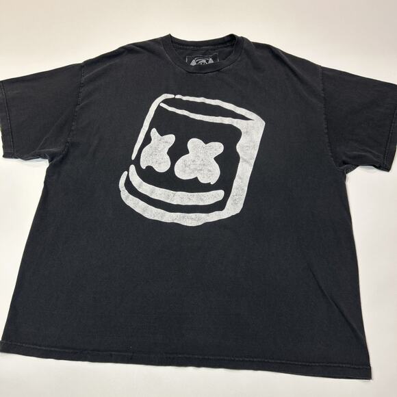 Marshmello Shirt Mens Size 2XL XXL Black EDM Music Mellogang Festival Tee - Picture 2 of 13